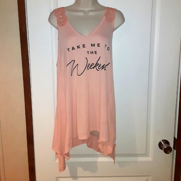 Hybrid Womens Script Tank - Picture 1 of 3